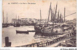 AGTP5-0317-GRECE- COFROU - Le Port - The Harbour  - Greece