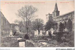 AGTP2-0123-ANGLETERRE - West Towers And Frater Hall, DUNFERMLINE ABBEY  - Otros & Sin Clasificación