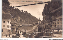 AGTP12-0948-SUISSE- FRIBOURG - Fontaine De La Fidelité Et Pont Du Gofferon  - Fribourg