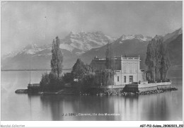 AGTP12-0945-SUISSE- CLARENS - Ile Des Mouettes  - Montreux