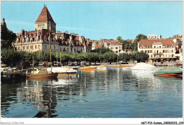 AGTP12-0931-SUISSE- LAUSANNE - Le Port Et Le Chateau  - Lausanne