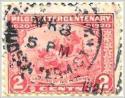 U.S. Stamps Scott# 549 Pilgrim Tercentenary Issue 1920 Used - Gebraucht