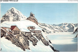 AGTP12-0920-SUISSE - Jungfraujoch Mit Monch Und Aletschgletscher, Berghaus  - Other & Unclassified