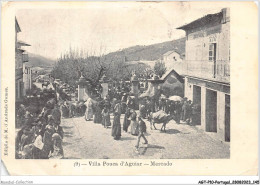 AGTP10-0800-PORTUGAL - AGUIAR -  Villa Pouca D'aguiar - Mercado - Autres & Non Classés