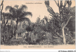 AGTP8-0632-MONACO - Collections Artistiques - Les Jardins -Monte-Carlo - Verzamelingen
