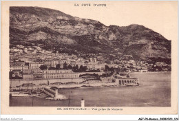 AGTP8-0607-MONACO - La Cote D'azur- Monte-carlo - Vue Prise De Monaco - Panoramische Zichten, Meerdere Zichten