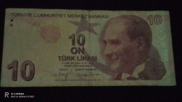 TÜRKİYE - 10 TL - F005       F - Turquia