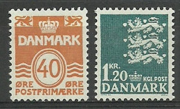 Denmark 1971 Mi 512-513 MNH  (ZE3 DNM512-513) - Sin Clasificación