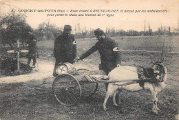 CONCHY-les-POTS - Bouc Trouvé à Beuvraignes Et Dressé Par Les Ambulanciers Pour Porter Le Rhum Aux Blessés De 1er Ligne - Altri & Non Classificati