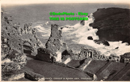 R357838 King Arthurs Castle And Rough Sea. Tintagel. RP. Ronald - World