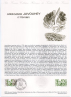 - Document Premier Jour ANNE-MARIE JAVOUHEY (1779-1851) - JALLANGES & PARIS 7.2.1981 - - Beroemde Vrouwen