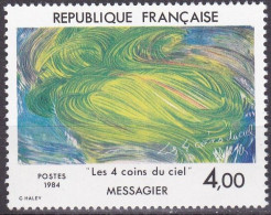 Frankreich, 1984, Mi.Nr. 2433, MNH **,  Peintures De Jean Messagier - Nuovi