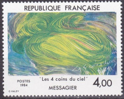 Frankreich, 1984, Mi.Nr. 2433, MNH **,  Peintures De Jean Messagier - Ongebruikt