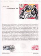 - Document Premier Jour JACQUES OFFENBACH - PARIS 14.2.1981 - - Musik