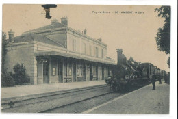 CPA - La Gare - Ambert (63) - Ambert