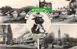 R357861 A Wee Scottie Frae Stirling. D.4093. Valentines. RP. 1964. Multi View - World