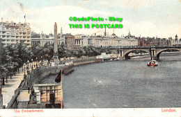 R357872 The Embankment. London. 1906 - Other & Unclassified
