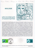- Document Premier Jour LA BIOLOGIE - PARIS 28.3.1981 - - Enfermedades