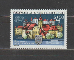 Austria 1991 500-th Anniversary City Of Grein MNH ** - Ungebraucht