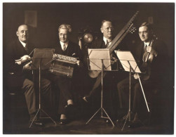 Fotografie Musiker Tautenhayn - Quartett Während Einer Vorführung  - Célébrités