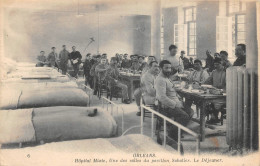 ¤¤   -   ORLEANS  -  Hôpital Mixte, Une Des Salles Du Pavillon Sabatier - Le Déjeuner  -  Guerre 1914-18   -  ¤¤ - Orleans