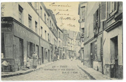 CPA - Rue Norvins Montmartre - Paris (75) - Andere Monumenten, Gebouwen