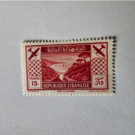 GRAND LIBAN POSTES N°55 Aérien République Libanaise 15 P Timbre Poste Francais Colonie Française Protectorat - Ongebruikt