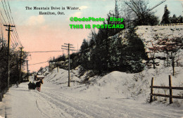 R357958 The Mountain Drive In Winter. Hamilton. Ont - Monde