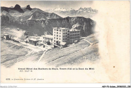 AGYP3-0290-SUISSE - NAYE - Grand Hotel Des Rochers De Naye, Tours D'Ai Et La Dent Du Midi - Genève