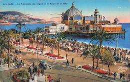 FRANCE - Nice - La Promenade Des Anglais Et Le Palis De La Jetée - Animé - Carte Postale Ancienne - Other & Unclassified