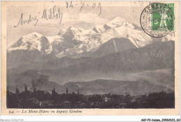 AGYP2-0189-SUISSE - GENEVE - Le Mont-blanc  - Genève