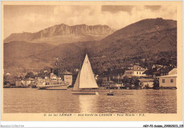 AGYP2-0166-SUISSE - LEMAN - Le Lac Léman - Aux Bords De Lugrun - Tour Ronde  - Genfersee