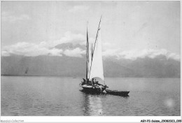 AGYP2-0158-SUISSE - LEMAN - Barque Du Lac Léman Et Le Grammont  - Genfersee