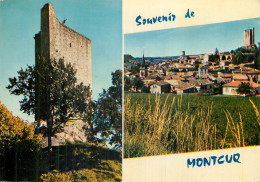 SOUVENIR  De  MONTCUQ .  Cp Multivues - Montcuq