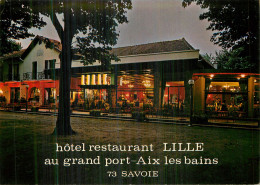 AIX LES BAINS .  Hôtel-Restaurant LILLE Au Grand Port - Aix Les Bains