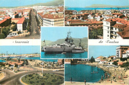 Souvenir  De  TOULON .  CP Multivues - Toulon