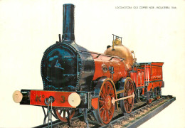 LOCOMOTORA OLD COPPER NOB . Angleterre 1846 .  Locomotive - Equipo