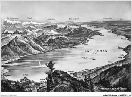 AGYP10-0976-SUISSE - LEMAN - Panorama Du Lac Léman - Genfersee