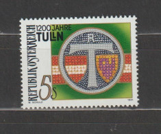 Austria 1991 1200th Anniversary City Of Tulln MNH - Nuevos