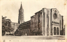 TOULOUSE . Basilique St-Sernin . CPA LABOUCHE FRERES TOULOUSE . - Toulouse