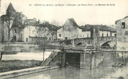 NERAC . La Baïse . L'écluse . Le Vieux Pont . La Maison De Sully - Nerac