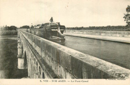 AGEN . Le Pont Canal Sur La Garonne - Agen