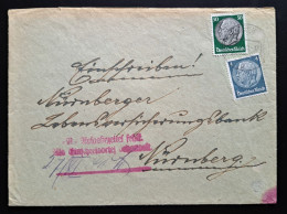 Deutsches Reich 1941, Brief Einschreibe-Stempel MiF - Brieven En Documenten