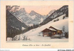 AGYP9-0881-SUISSE - GENEVE - Chateau D'oex En Hiver - La Gumfluh  - Genève