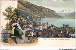 AGYP9-0834-SUISSE - MONTREUX - Montreux Et La Dent Du Midi  - Sonstige & Ohne Zuordnung