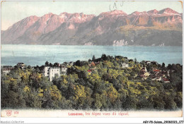 AGYP8-0800-SUISSE - LAUSANNE - Les Alpes Vues Du Signal - Sonstige & Ohne Zuordnung