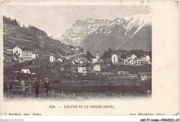 AGYP7-0683-SUISSE - VEVEV - Salvan Et Le Grand Hotel   - Altri & Non Classificati