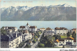 AGYP7-0675-SUISSE - OUCHY - Lausanne-ouchy Et Les Alpes De Savoie  - Sonstige & Ohne Zuordnung