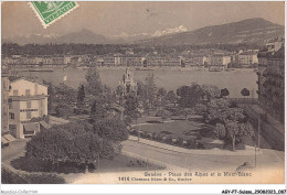 AGYP7-0661-SUISSE - GENEVE - Place Des Alpes Et Le Mont-blanc  - Genève