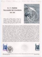 - Document Premier Jour R. P. PIERRE TEILHARD DE CHARDIN (1881-1955) - ORCINES 23.5.1981 - - Altri & Non Classificati